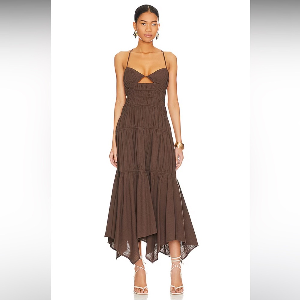 Tahlia Dress in Chocolate